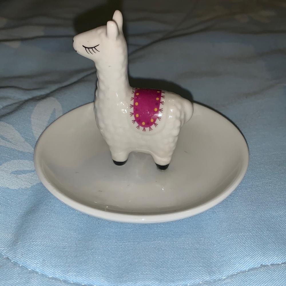 Llama trinket Dish
